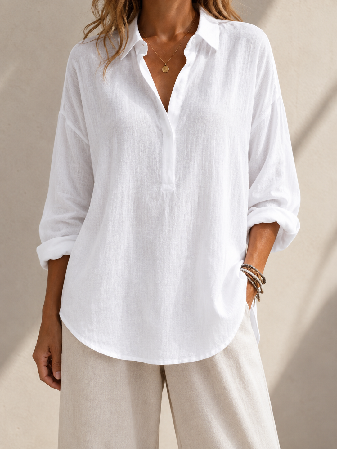 Blusa de Lino Moretti
